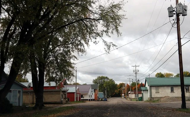 downtown Aniwa, Wisconsin