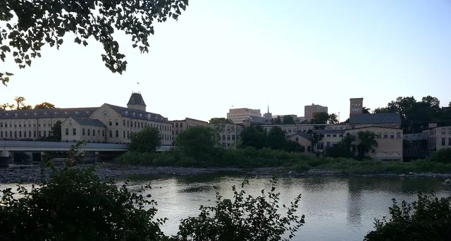 This was taken from the fox river in 2015.