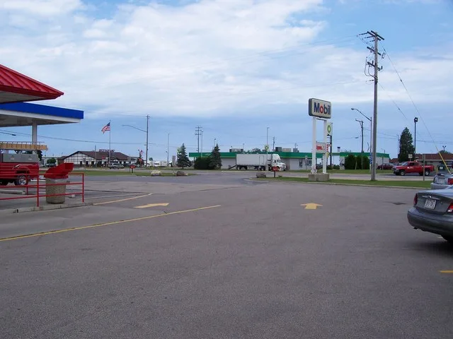Image of Belgium, Wisconsin in Ozaukee County, taken June 14, 2006 by myself, looking east towards Interstate 43