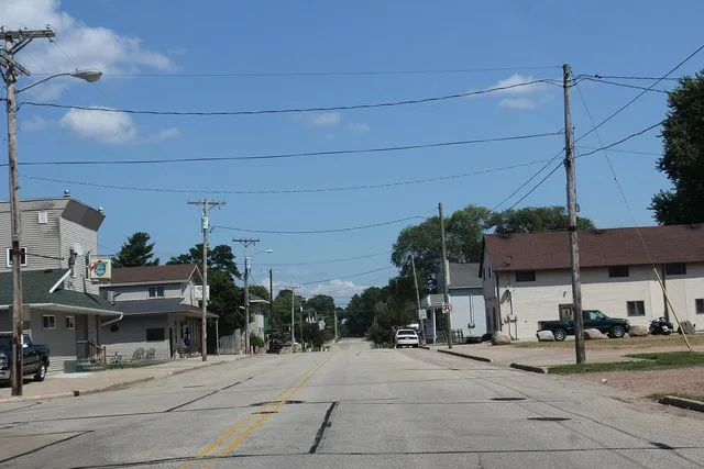 Downtown Bowler, Wisconsin.