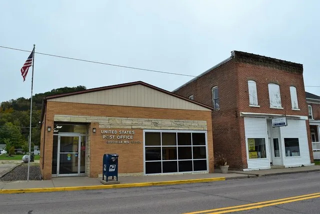 Post office in Cassville, Wisconsin