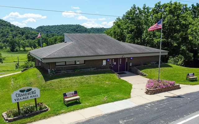 Chaseburg Village Hall in Wisconsin