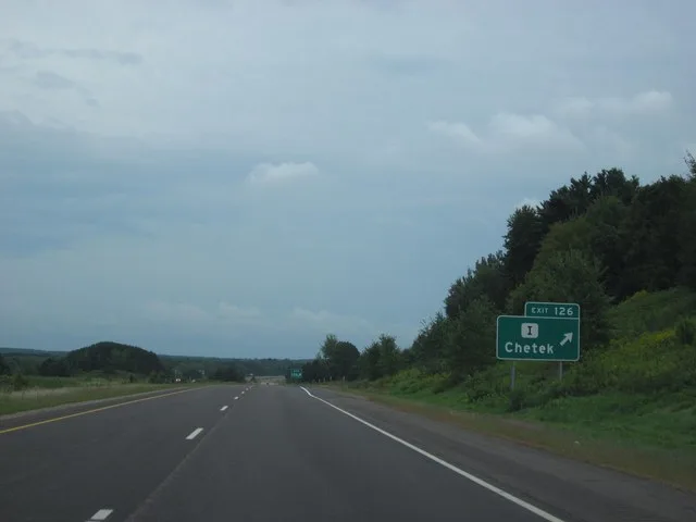 w:US Highway 53 in w:Chetek, Wisconsin