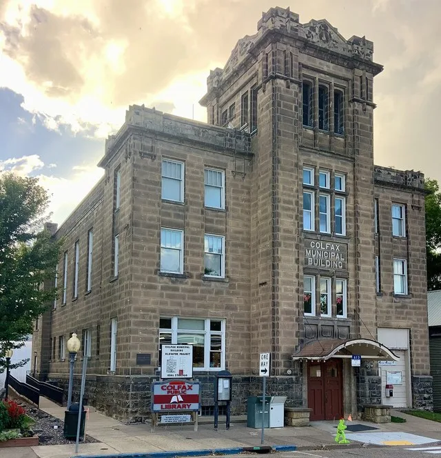 Colfax Municipal Building in Wisconsin