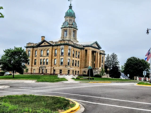 Lafayette County, Wisconsin Courthouse in Darlington, Wisconsin