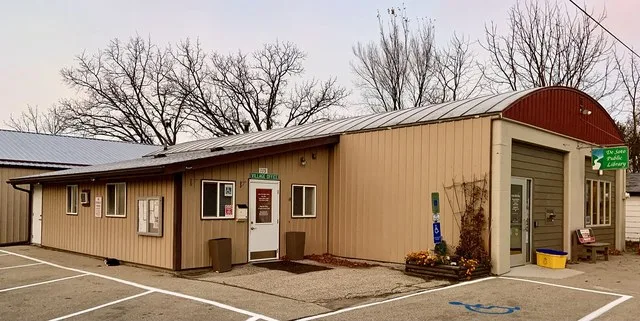 De Soto Village Hall in Crawford County and Vernon County, Wisconsin