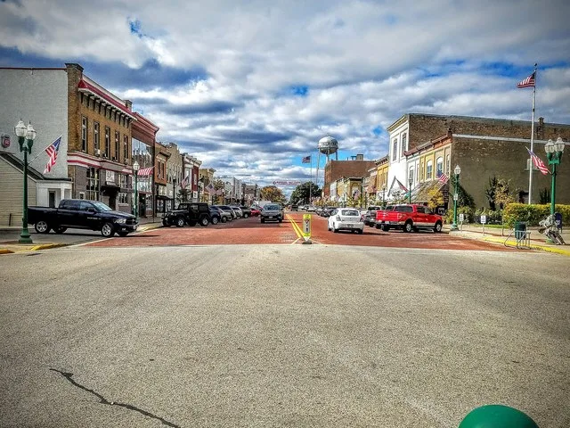 Delavan Wisconsin in the fall