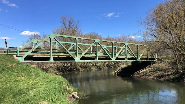 Pony truss bridge, Gratiot, Wisconsin