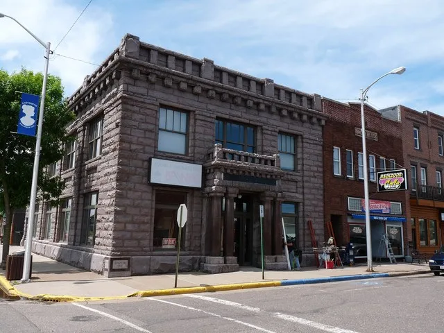 The State Bank of Ladysmith in Ladysmith, Wisconsin is a Neoclassical granite building built in 1912. It was listed on the National Register of Historic places in 1980.