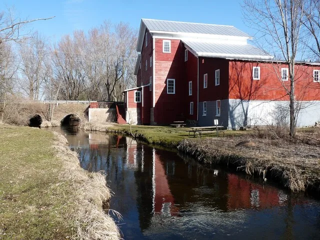 The Rising Star Flouring Mill was built in 1868 in Nelsonville, Wisconsin.
