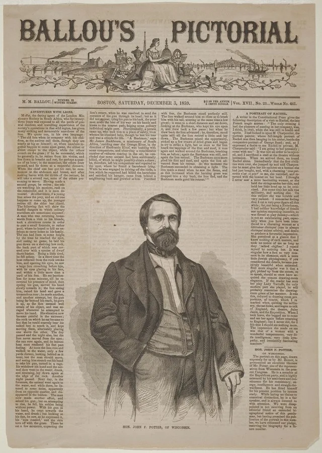 Hon. John F. Potter Wisconsin