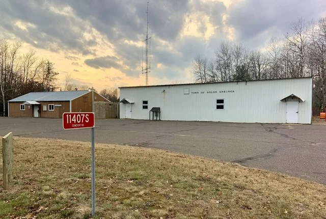 Solon Springs Town Hall in Douglas County, Wisconsin
