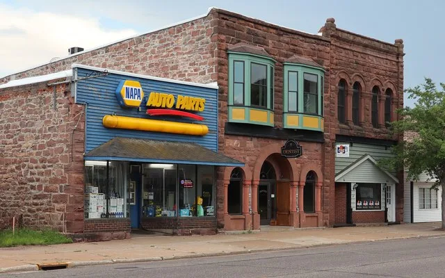 Buildings in Washburn, Wisconsin