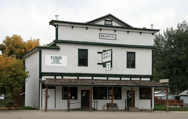 Crochan's Hall, or Dayton Mercantile in Dayton, Wyoming, USA