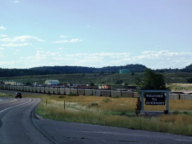 Welcome to Guernsey, Wyoming