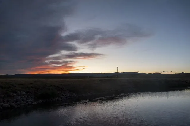 La Barge, Wyoming Sunset