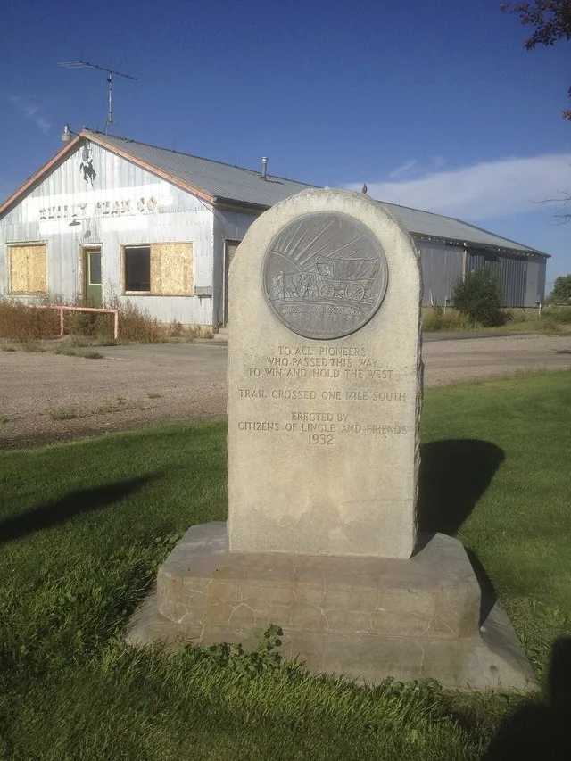 Oregon Trail memorial, Lingle WY