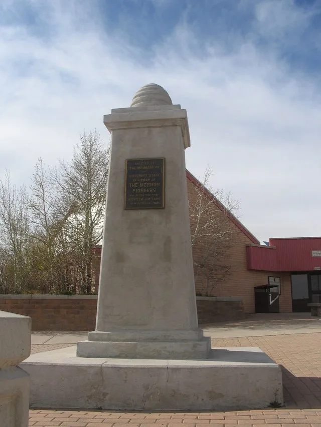 ATR-Across Wyoming-E-3 Keywords: mormon monument; mopi; mormon pioneer national historic trail