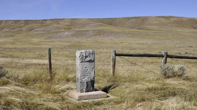 Ranchester (Wyoming) Bozeman Trail op de US-14